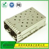 SFP+光纤连接器-1x2压接式-不带导光